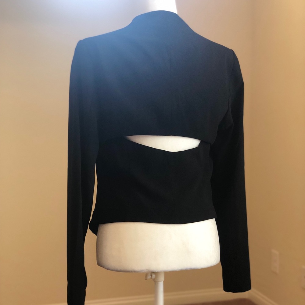 Backless Blazer